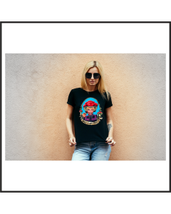 Girly-Shirt "Lollipopp" schwarz