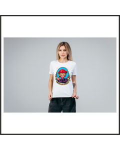 Girly-Shirt "Lollipopp" weiß